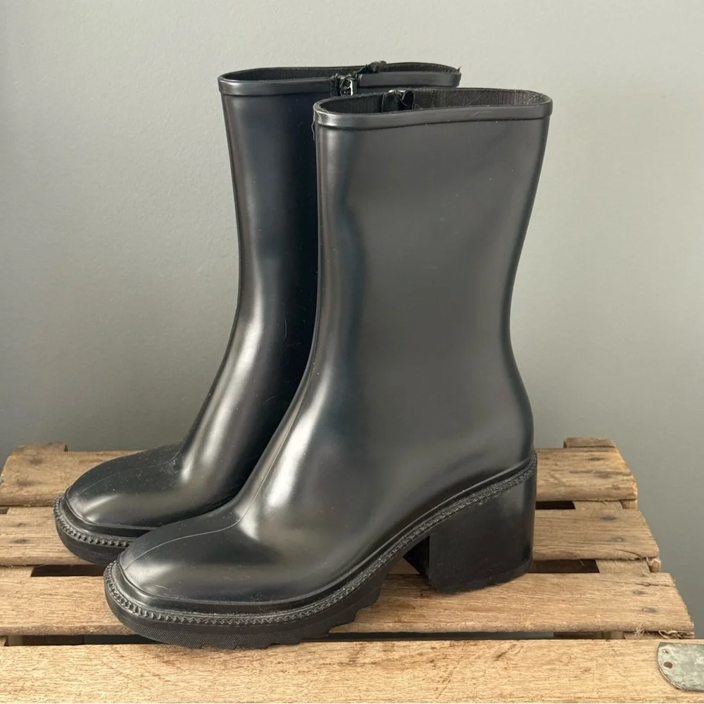 Inc‎ International Concepts Women Everett Rain Boots Size 8 A29